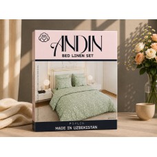 Комплект постільної білизни 1,5-спальний поплін ANDIN 255-1