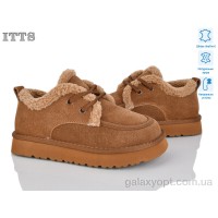 Женские угги ITTS из натурального замша