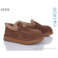 Туфлі ITTS з натуральної замші для зимового сезону