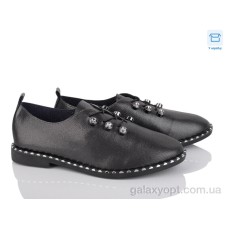 Туфли женские Fuguiyun черного цвета