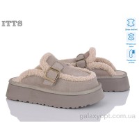 Тапки ITTS из натуральной замши для женщин