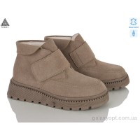 Женские ботинки из натурального замша