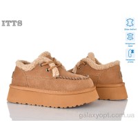 Туфли ITTS из натуральной замши для зимнего сезона