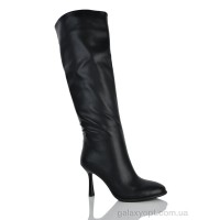 Сапоги Lilin shoes чорного кольору