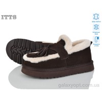 Туфли ITTS из натурального замша для зимнего сезона
