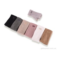 Митенки из миксованного искусственного меха