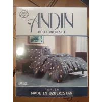 Комплект постільної білизни Andin 1011 двоспальне 175х215
