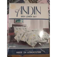 Комплект постільної білизни Andin 095 двоспальне 175х215
