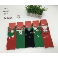 Женские новогодние носки с махрой 37-41 арт 10931