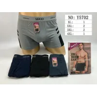Мужские трусы боксеры хлопок Мачо Y5702 XL-4XL оптом