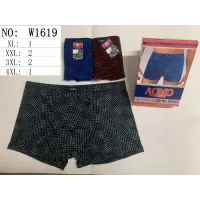 Мужские трусы боксеры AOMO W1619 ростовка от 50 до 56 арт 12073