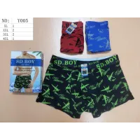Чоловічі труси боксери SD.BOY Y005 бамбук перфорація сітка XL-4XL оптом