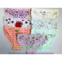 Детские трусы неделька 4-5 лет, 7 штук в упаковке хлопок