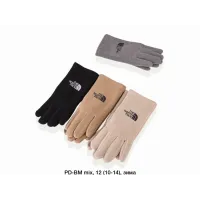 Подростковые перчатки пальтовые с мехом S–L оптом id 14008