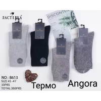 Мужские носки ЛАСТІВКА B613 ангора термо (41-47) оптом