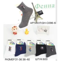 Детские носки оптом Фенна GH-C096-6 размер 36–40