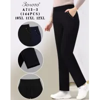 Женские брюки Золото батал классические 10XL–12XL оптом A713-3