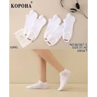 Женские короткие носки хлопок 37-42 оптом B2367-5