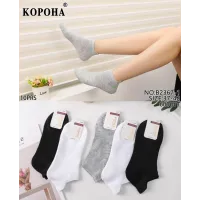 Женские короткие носки хлопок 37-42 оптом B2367-1