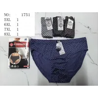 Чоловічі труси оптом батал плавки меланж з принтом Veriboy 5XL-8XL 1751
