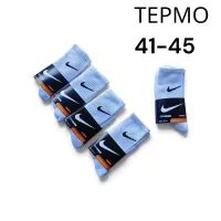 Мужские высокие махровые термо носки в рубчик Nike 41-45 оптом