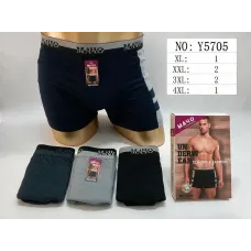 Чоловічі труси боксери бавовна Мачо Y5705 XL-4XL оптом