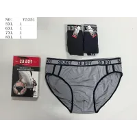 Чоловічі плавки батал SD.BOY Y5351 бавовна 5XL-8XL оптом