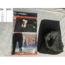Чоловічі термоштани WENZHI S073 бавовна L-4XL оптом