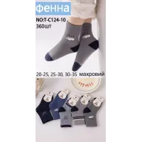 Теплі дитячі махрові шкарпетки Фенна T-C124-10 25-30 оптом