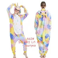 Кигуруми женский махровый ростовка S-XL