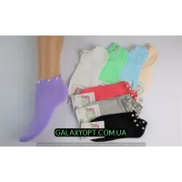 Женские носки с бусинками размер 36-40