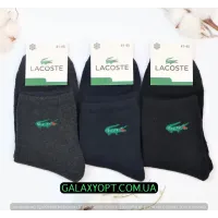 Чоловічі махрові носки LACOSTE розмір 41-45