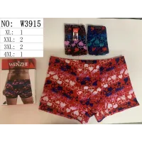 Чоловічі труси боксери WENZHI W3915 ростовка від 50 до 56