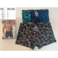 Чоловічі труси боксери WENZHI W3760 ростовка від 50 до 56