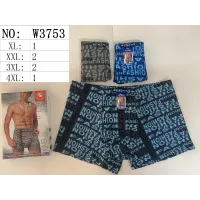 Мужские трусы боксеры WENZHI W3753 ростовка от 50 до 56