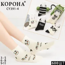 Детские носки хлопок 6-8 лет Корона CY391-4