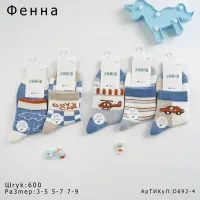 Дитячі шкарпетки для хлопчиків 3-5 Фенна D692-4