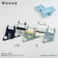 Дитячі шкарпетки для хлопчиків 3-5 Фенна D692-5